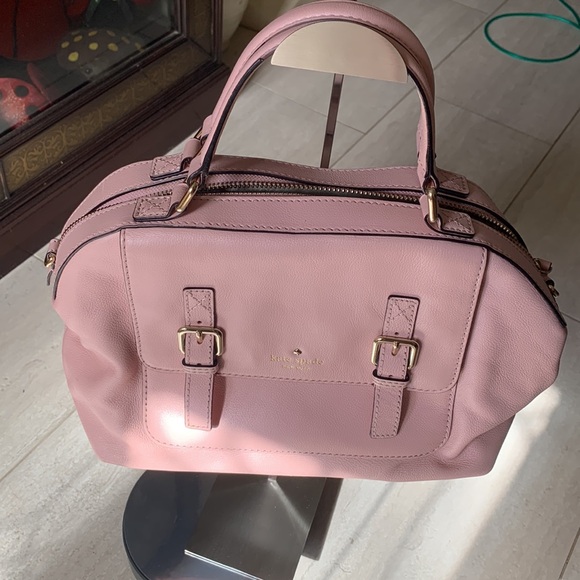 kate spade Handbags - Kate Spade Pink Leather Satchel NWOT
